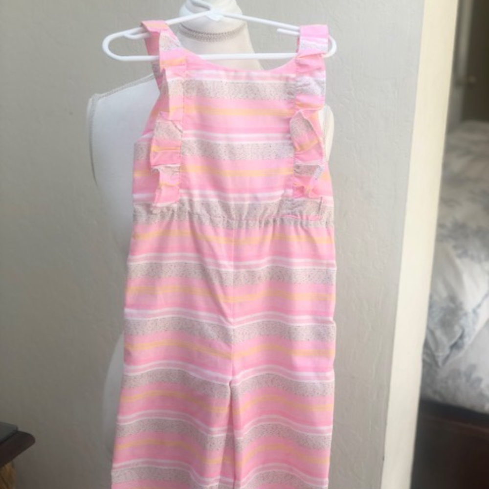 EGG Girls Pink Stripe Gloria Jumpsuit!
